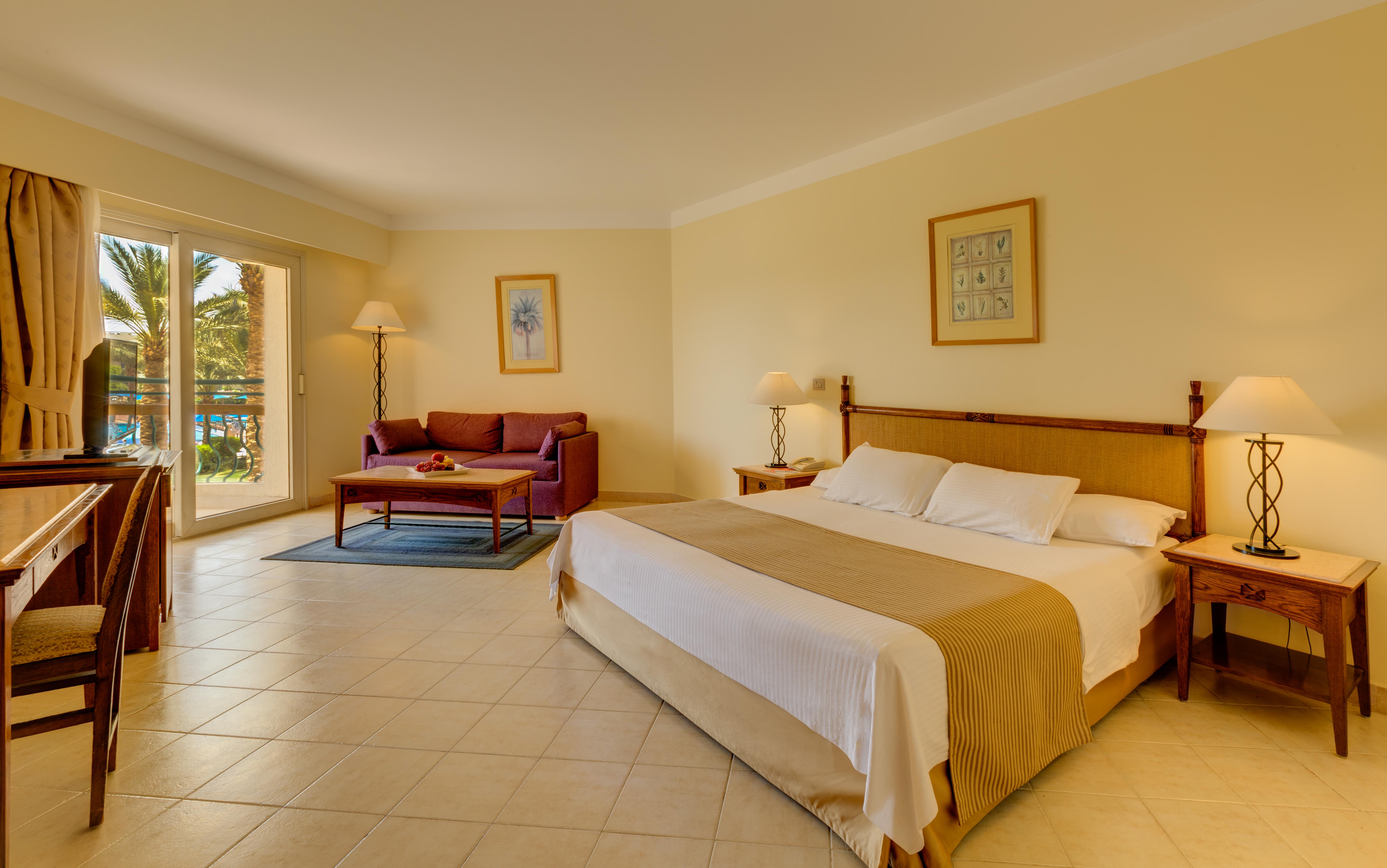 Aurora Oriental Resort Sharm El Sheikh Exterior foto A room at the Hilton Sharm El Sheikh